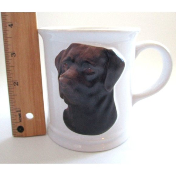 XPRES Best Friend Originals CHOCOLATE LAB Embossed/Raised DOG 3D Coffee Mug 2004 - Picture 7 of 9